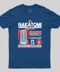 Alternative view of Nakatomi Party Geek T-Shirt