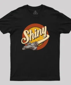 Alternative view of Shiny Firefly Geek T-Shirt