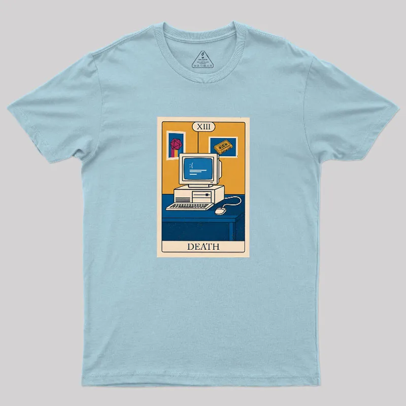 Death Card Geek T-Shirt - Image 10