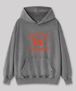 Alternative view of Lee Ho Fooks Vintage Resto Washed Hoodie
