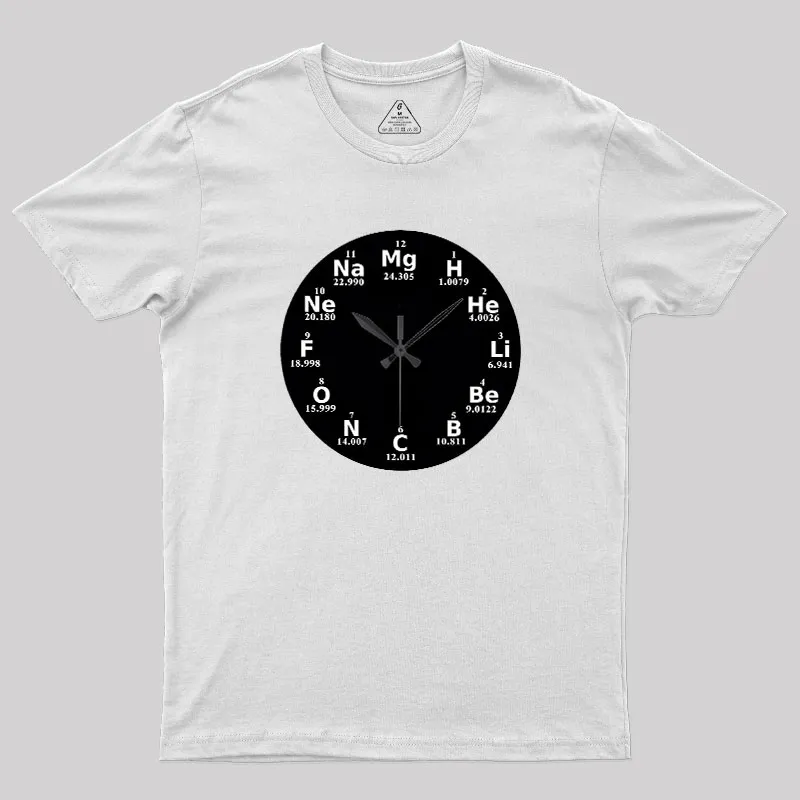 Periodic Table Science Elements Geek T-Shirt - Image 10