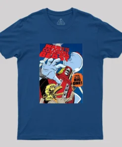 Alternative view of MST3K Mystery Science Promotional Artwork Geek T-Shirt