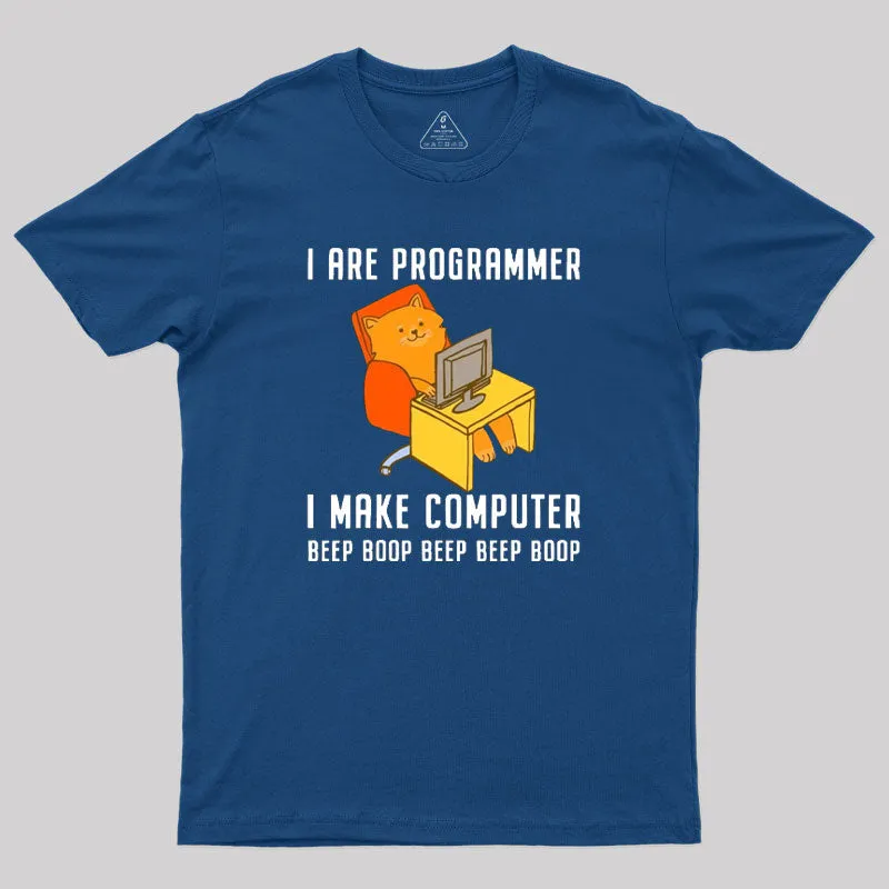 I Are Programmer Programming Geek T-Shirt - Image 2