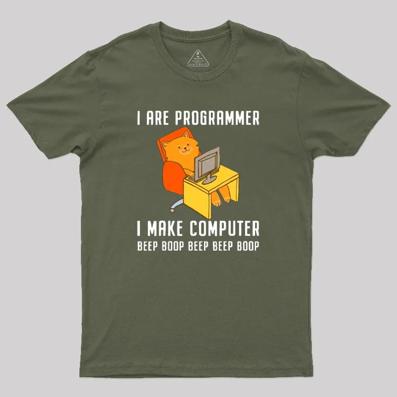 I Are Programmer Programming Geek T-Shirt - Image 3