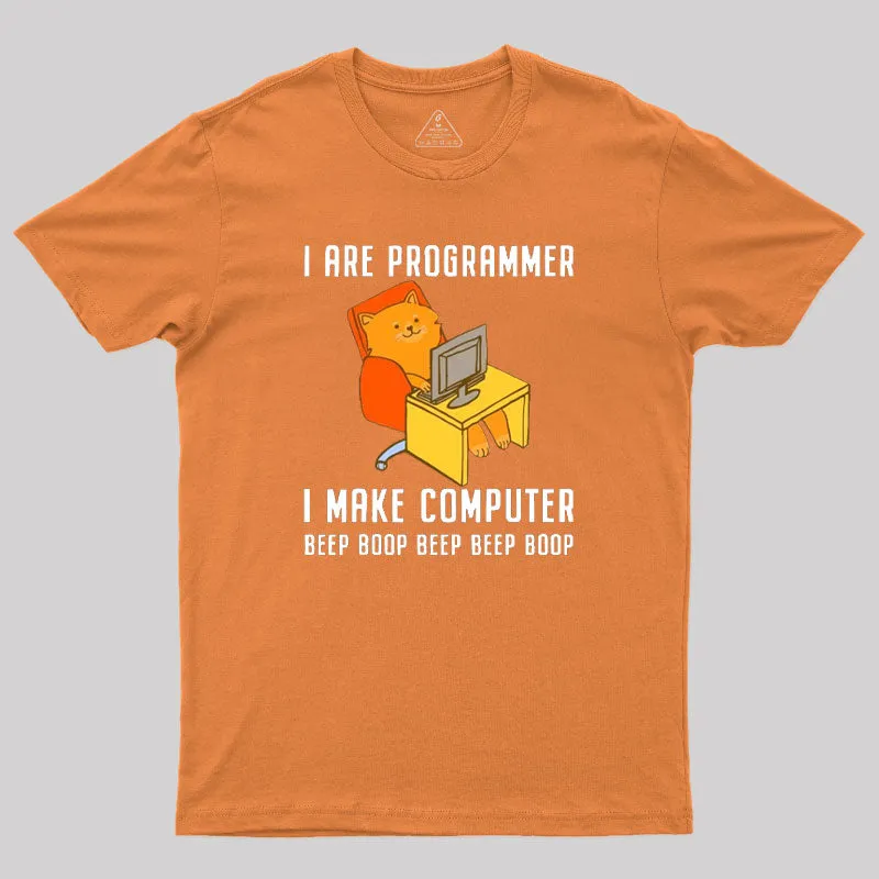 I Are Programmer Programming Geek T-Shirt - Image 7