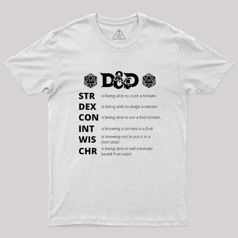 Dungeons And Dragons Gift Geek T-Shirt - Image 11