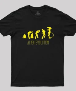 Alien Evolution Geek T-Shirt