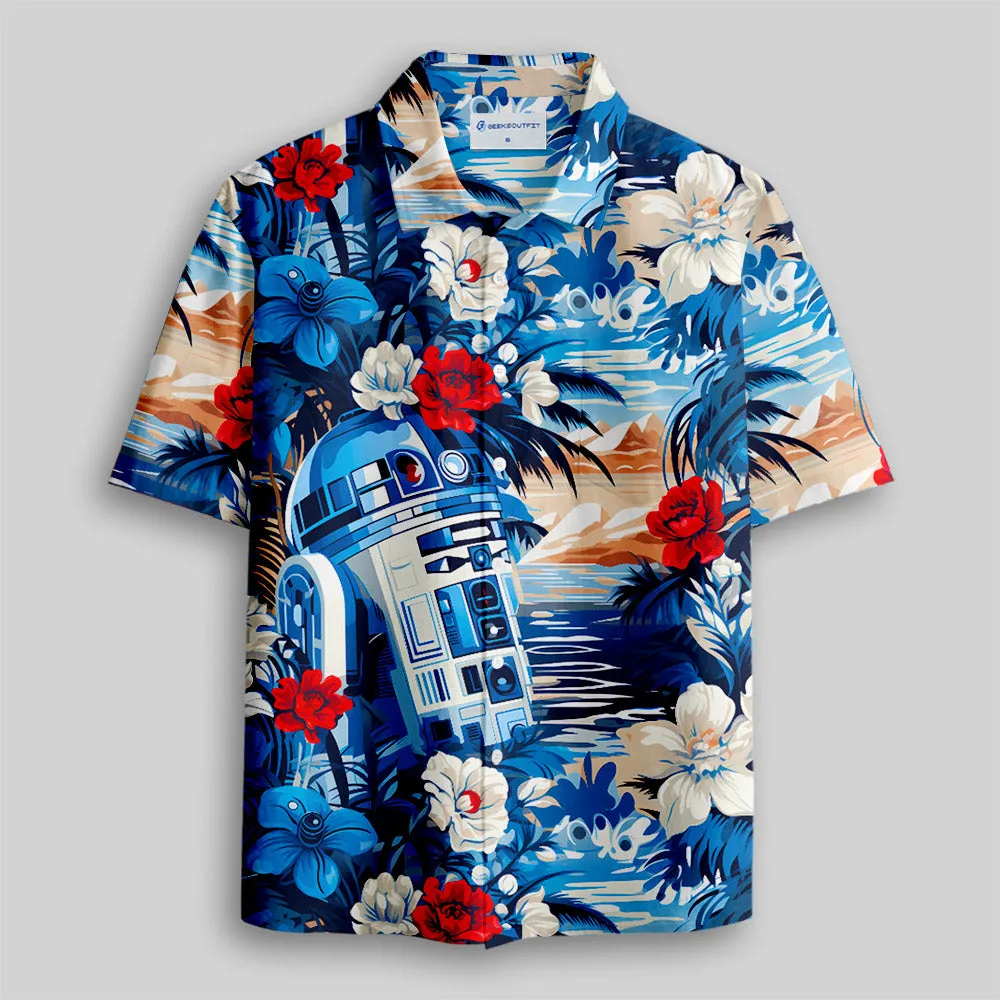 Robot Button Up Pocket Shirt - Image 2