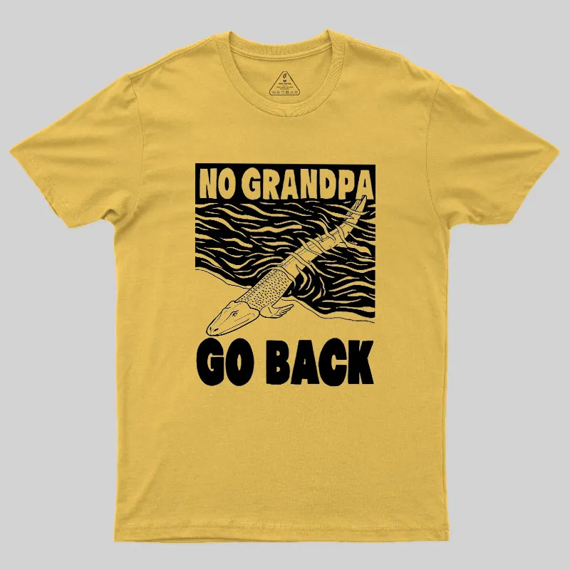 Grandpa Tiktaalik Geek T-Shirt - Image 7