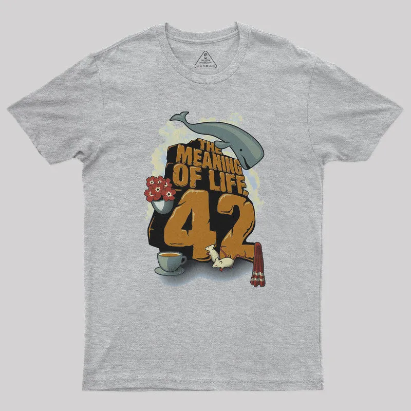 The Meaning of Life Nerd T-Shirt - Image 10