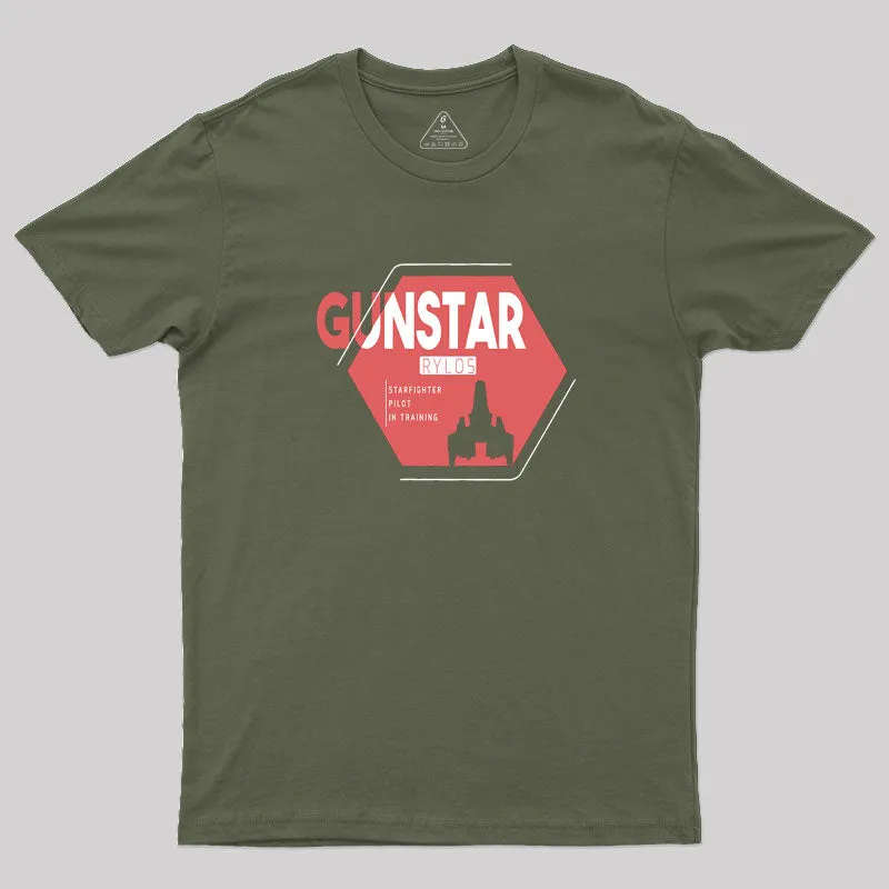 Gunstar Pilot in Training Geek T-Shirt - Image 3