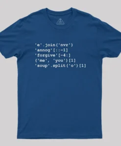 Alternative view of Rick Roll in Python Geek T-Shirt