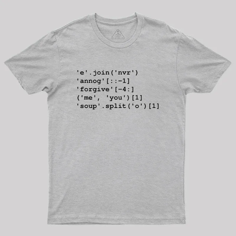 Rick Roll in Python Geek T-Shirt - Image 4