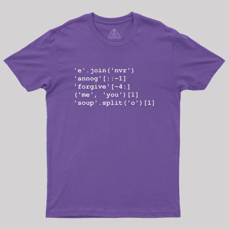 Rick Roll in Python Geek T-Shirt - Image 6