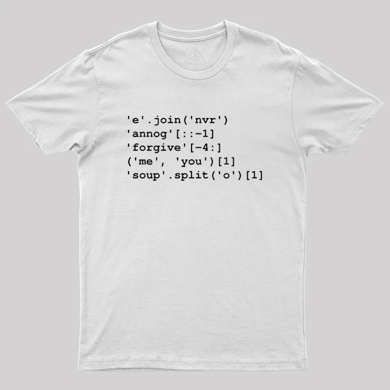 Rick Roll in Python Geek T-Shirt - Image 11