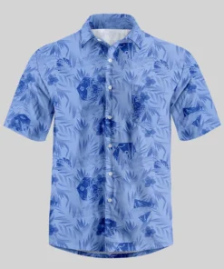 Alternative view of DND Multi Sided Dice in The Flower Cluster Button Up Pocket Shirt