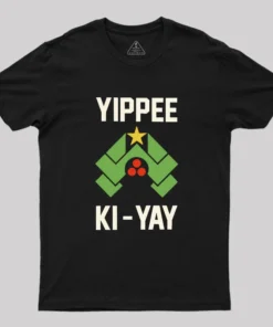 Alternative view of Yippee Ki Yay Christmas Geek T-Shirt