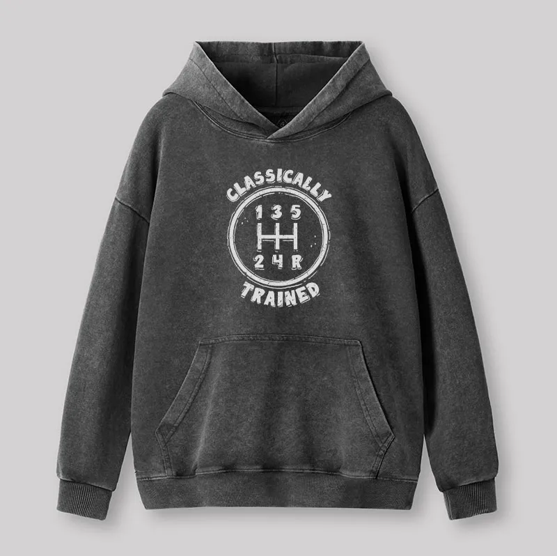 Classically Trained Washed Hoodie - Image 2