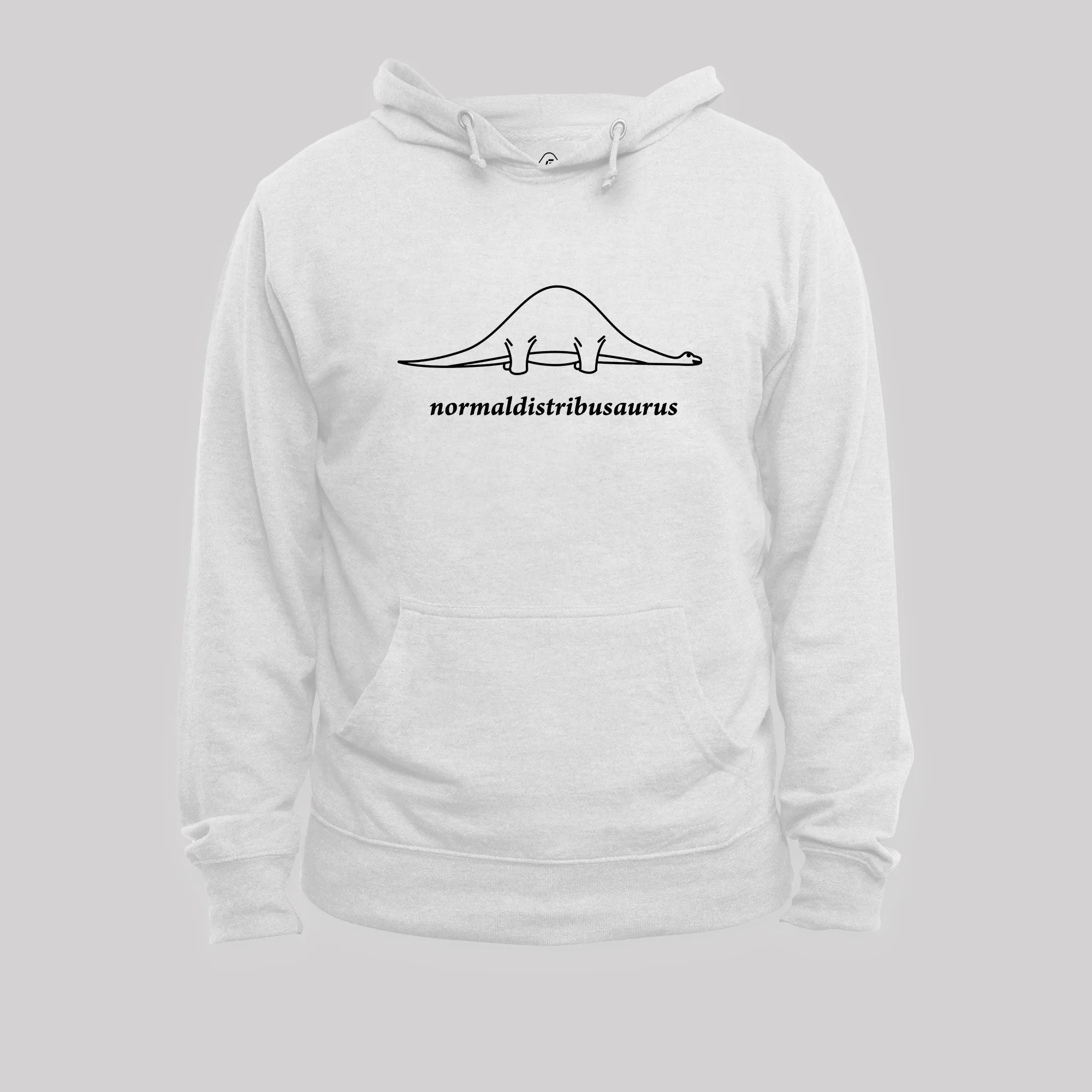 Normal Distribution Dinosaur Geek Hoodie - Image 5