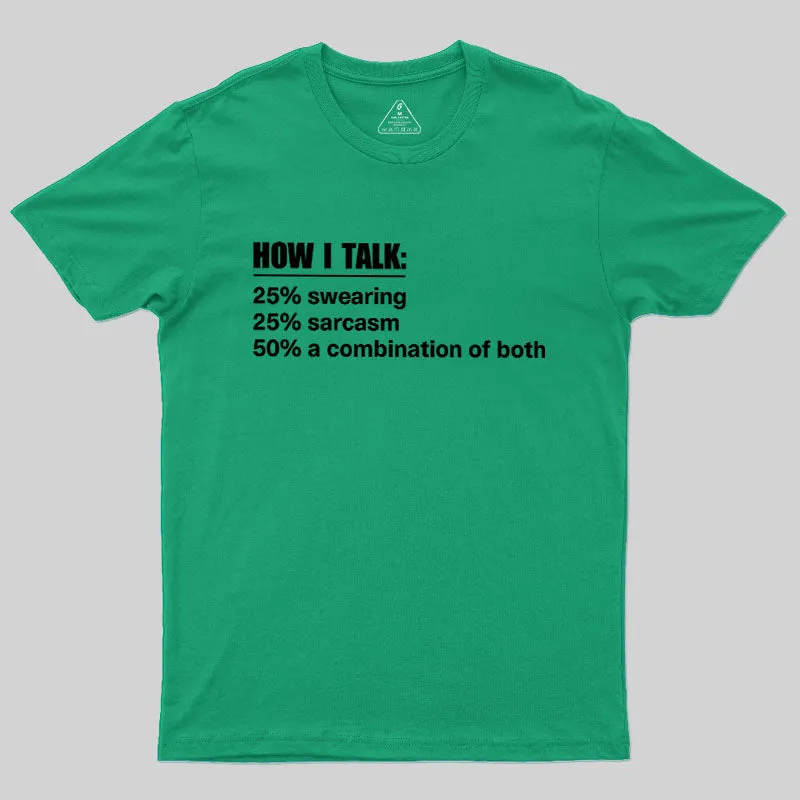 Sweatalk Geek T-Shirt - Image 9