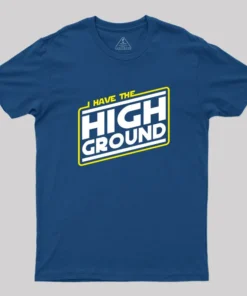 Alternative view of I Have the High Ground Geek T-Shirt