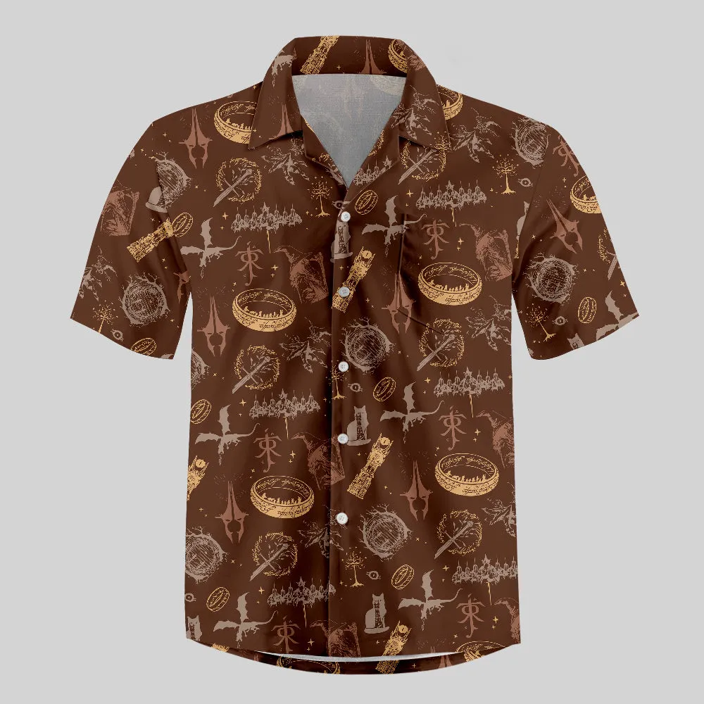 Magic Ring Cool Button Up Pocket Shirt - Image 4