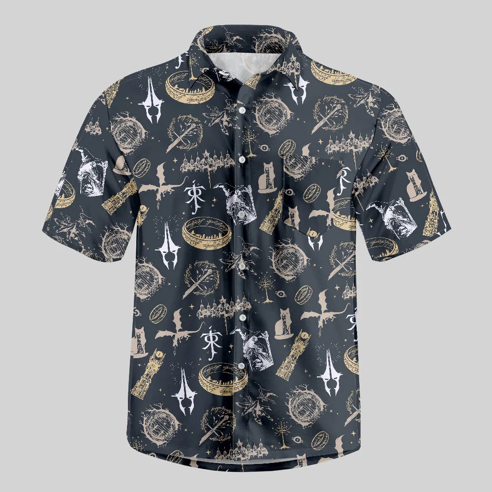 Magic Ring Cool Button Up Pocket Shirt - Image 2