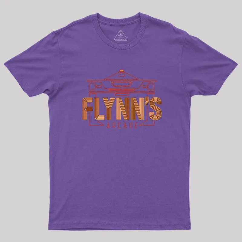 Flynn's Arcade Line Geek T-Shirt - Image 5