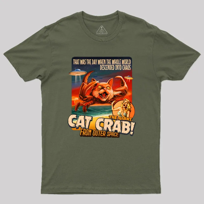 The Giant Cat Crab Geek T-Shirt - Image 3