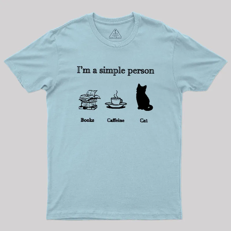 I'm A Simple Person Geek T-Shirt - Image 7