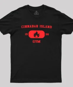 Cinnabar Island Gym Geek T-Shirt