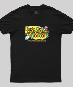 Alternative view of Captain Geech and the Shrimp Shack Shooters Geek T-Shirt