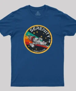 Alternative view of Serenity Firefly Class Geek T-Shirt