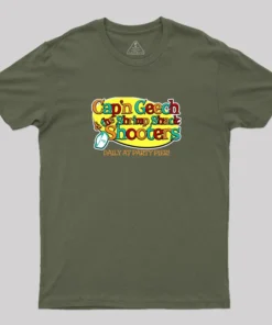 Captain Geech and the Shrimp Shack Shooters Geek T-Shirt