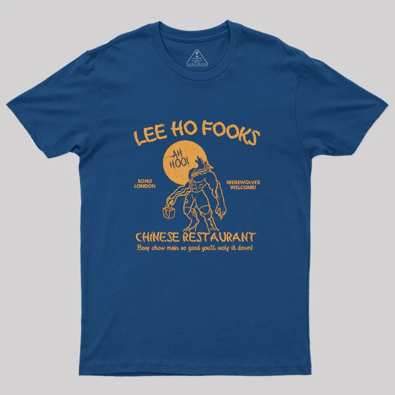 Lee Ho Fooks Chinese Restaurant Geek T-Shirt - Image 2