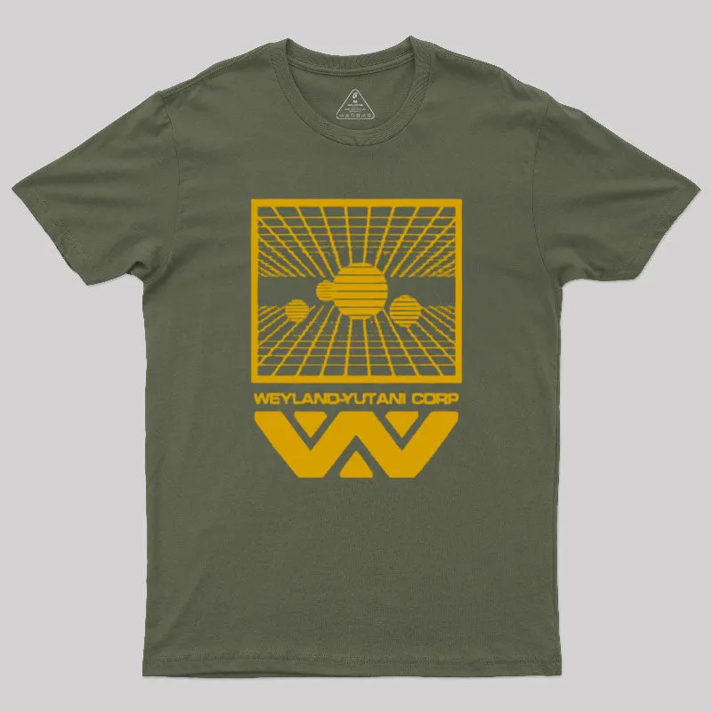 Weyland Yutani Corp Geek T-Shirt - Image 3