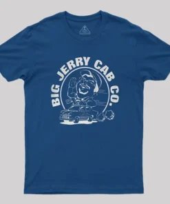 Alternative view of Big Jerry Cab Co Geek T-Shirt