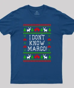 Alternative view of I Don't Know Margo Geek T-Shirt