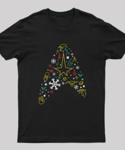 Christmas Spaceship T-Shirt
