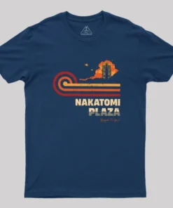 Alternative view of Retro Vintage Nakatomi Geek T-Shirt