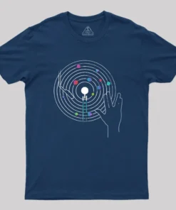 Alternative view of Hand-Played Target Geek T-Shirt