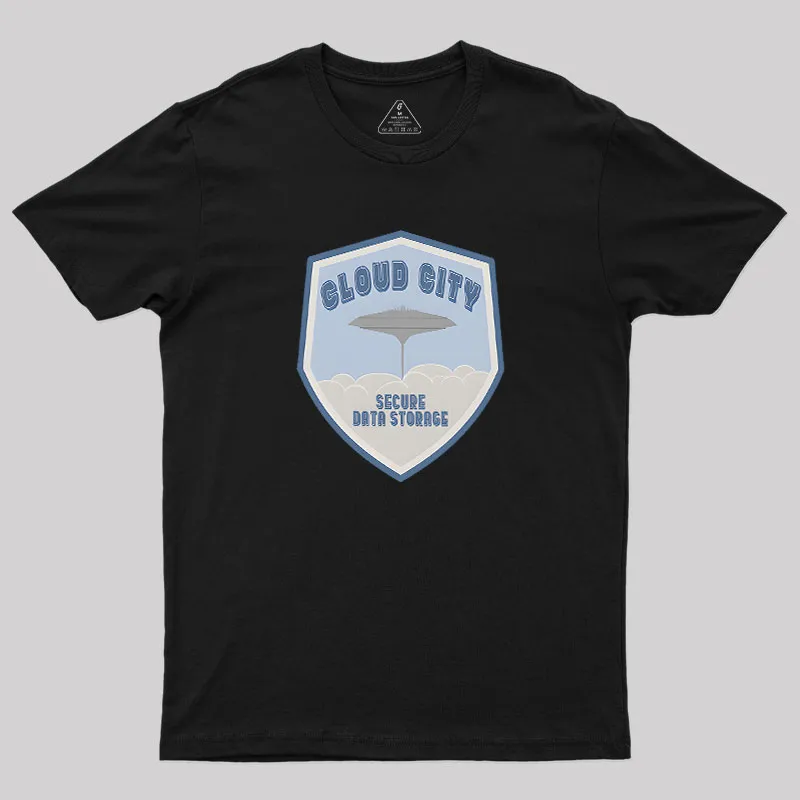 Cloud City Data Storage Geek T-Shirt