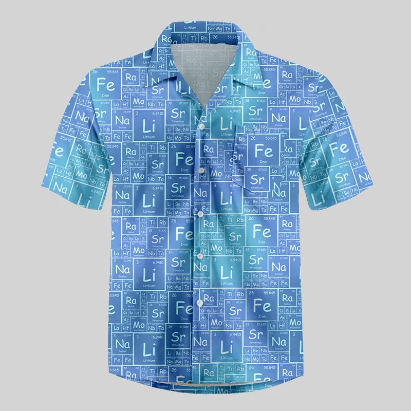 Chemical Element Wall Button Up Pocket Shirt - Image 4