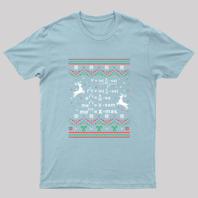 The Merry Christmas Formula T-Shirt - Image 4