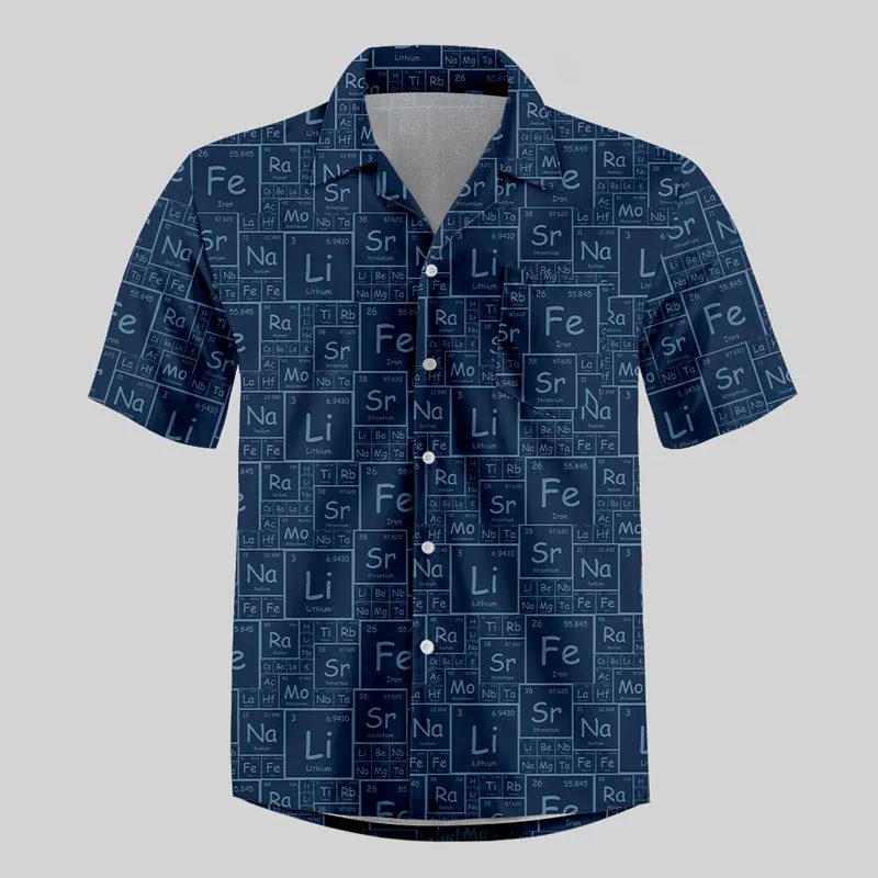 Chemical Element Wall Button Up Pocket Shirt - Image 5
