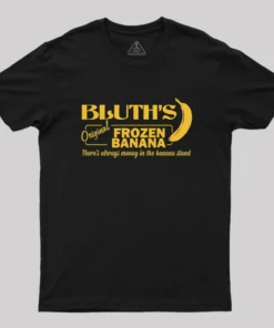 Alternative view of Bluths Frozen Banana Stand Geek T-Shirt
