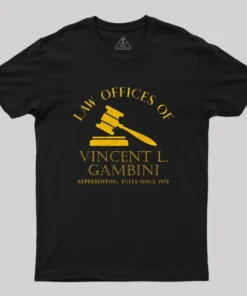 Alternative view of Vincent Gambini Law Offices Geek T-Shirt
