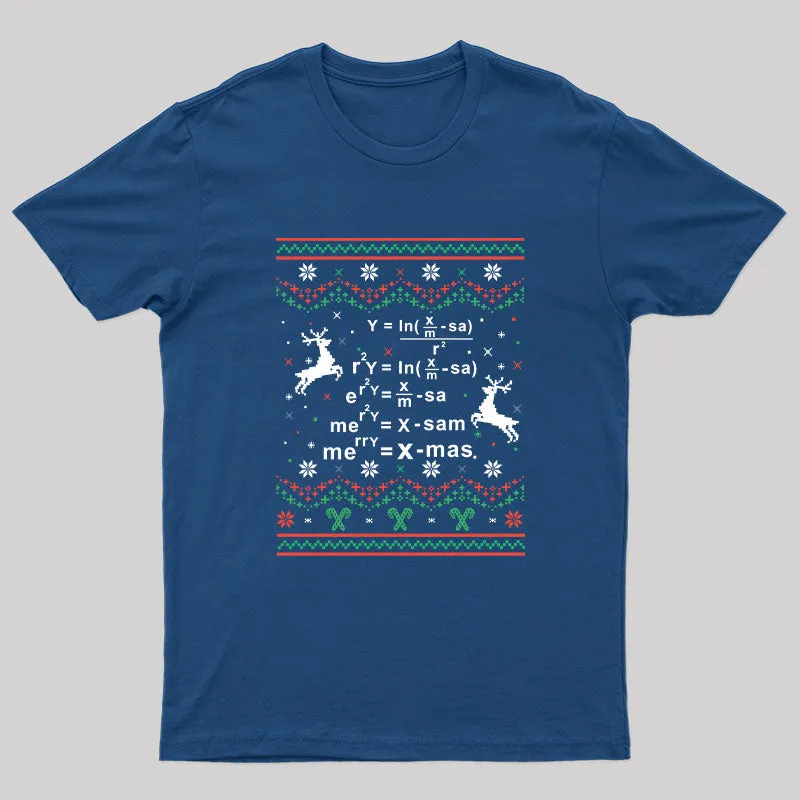 The Merry Christmas Formula T-Shirt - Image 2