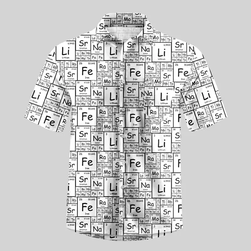 Chemical Element Wall Button Up Pocket Shirt - Image 3