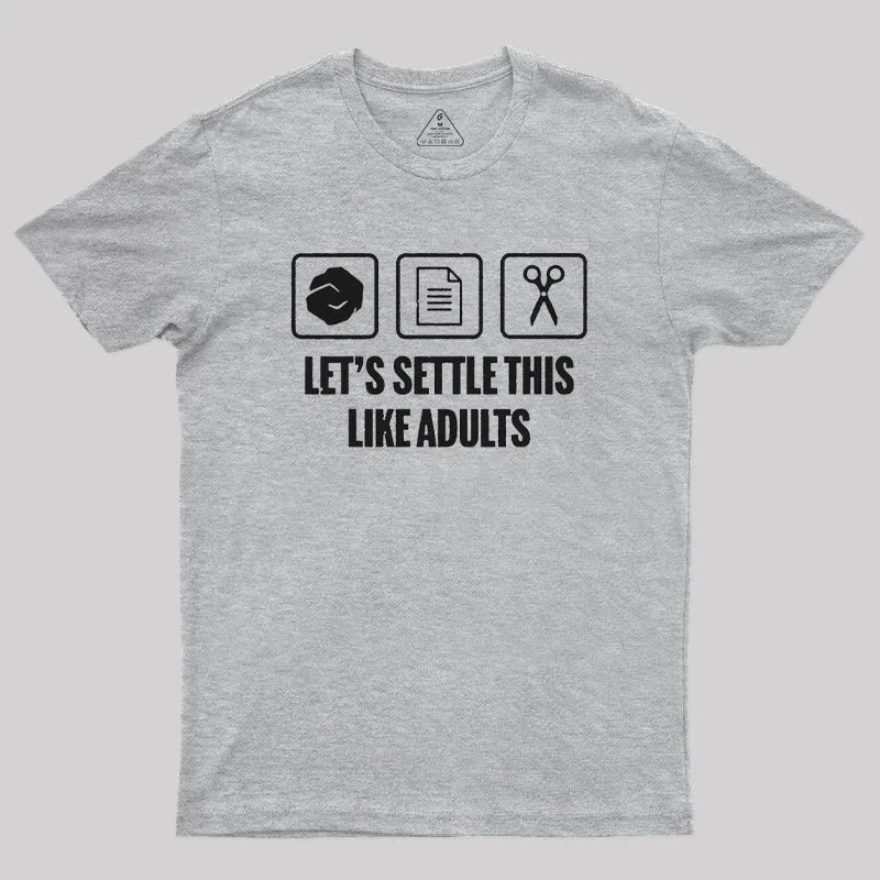 Let's Settle This Geek T-Shirt - Image 4